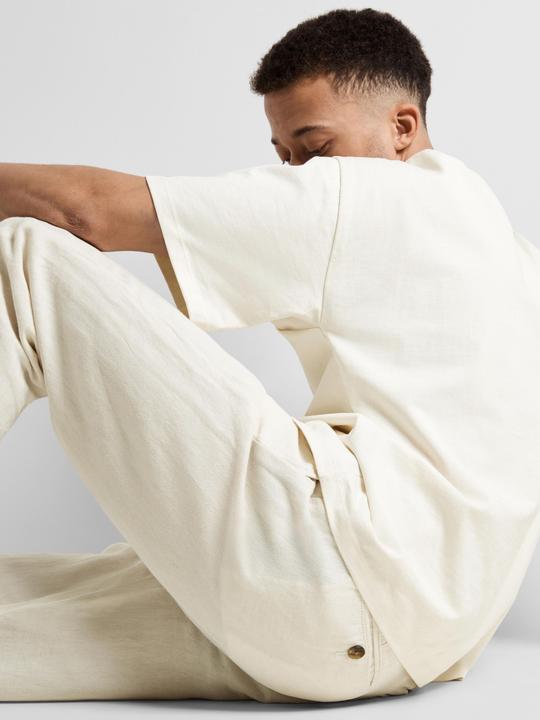 Image du produit Selected Homme Pantalon cropped relaxed fit (W32/L34)