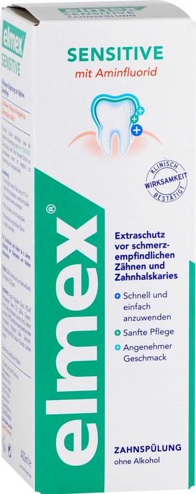 Actual product image Elmex Sensitive dental rinse (400 ml, Mouthwash)