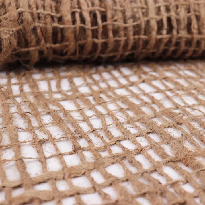 Produktbild Aquagart 36m x 1,20m Böschungsmatte Ufermatte für die Teichfolie Jutegewebe 500g 1,2m br.
