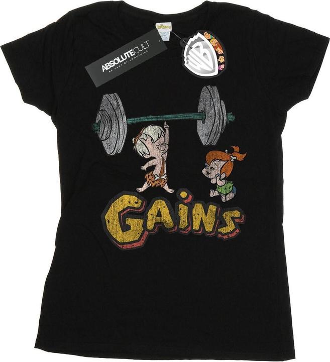 The Flintstones Bam Bam Gains Distressed TShirt (S)