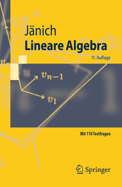 Produktbild Lineare Algebra (Deutsch, Klaus Jänich, 2008)