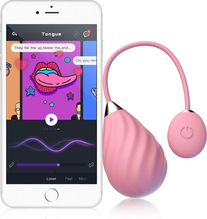 Image du produit Magic Motion Magic Sundae App Controlled Love Egg Rose