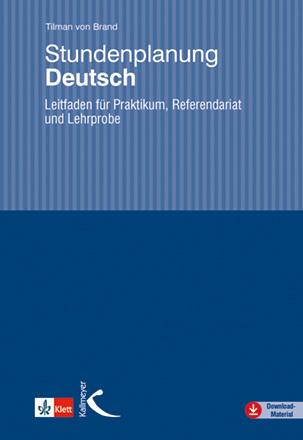 Produktbild Stundenplanung Deutsch (Deutsch, Tilman von Brand, 2018)