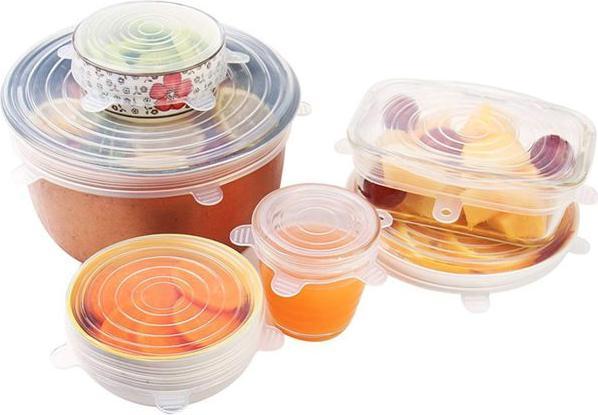 Actual product image MU Budget Silicone cover for fruit and Tupperware (1 x)