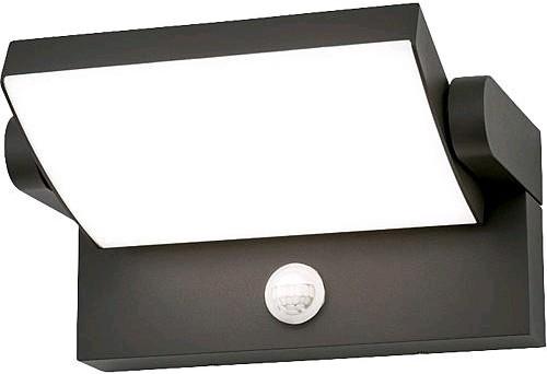 Orion LED wall lamp IP54 3000K 21W anthracite AL (1800 lm, IP54)