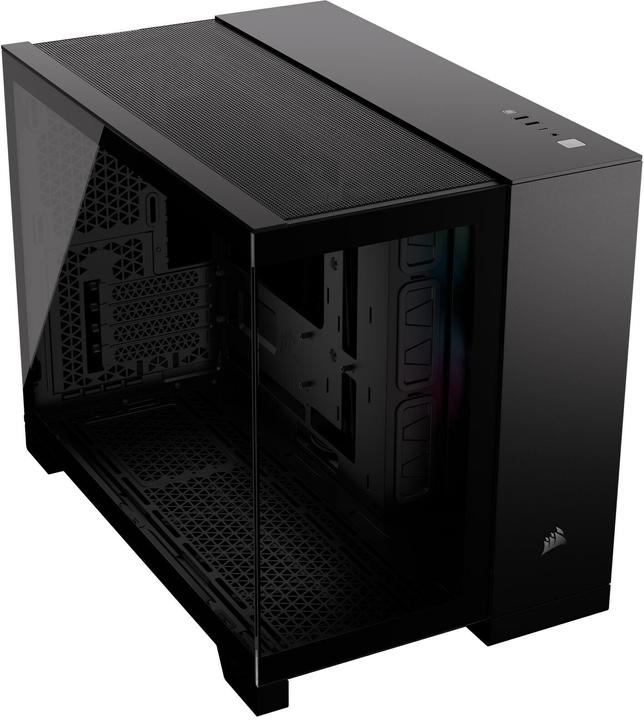 Actual product image Corsair Case iCUE 2500X RGB Midi TG black (mATX)