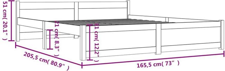 Produktbild VidaXL Camala (160 x 200 cm)