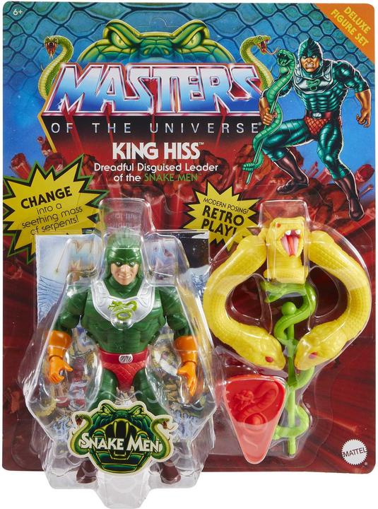 Image du produit Mattel Masters of the Universe Origins Figurine Deluxe King Hiss