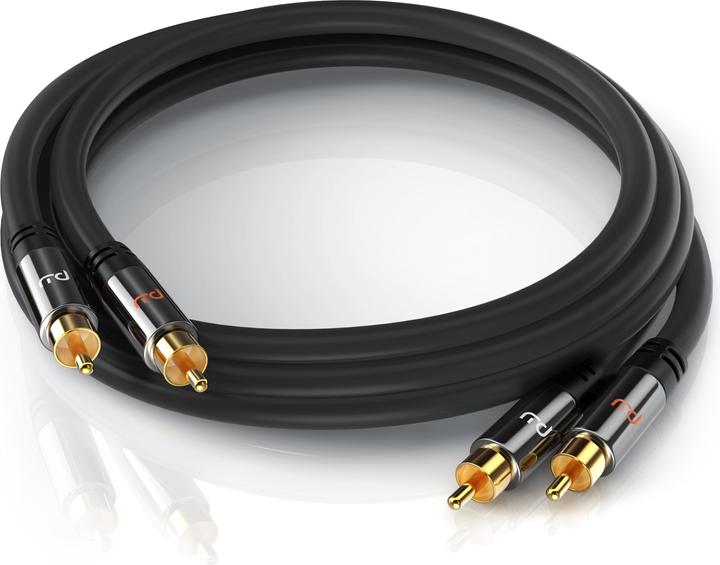 Actual product image Primewire Audio cable / 2x Cinch to 2x Cinch (1 m, Cinch)