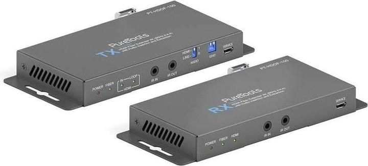 Produktbild Purelink PureTools - HDMI2.0 Fiber Extender Set - HDMI Fiber Extender 4K (60Hz 4:4:4) mit Audio Insertion un