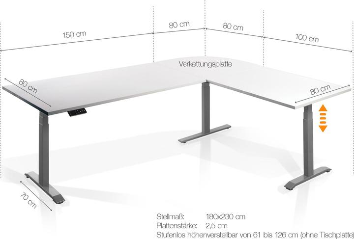Produktbild Möbel-Eins Office (180 x 230 cm)