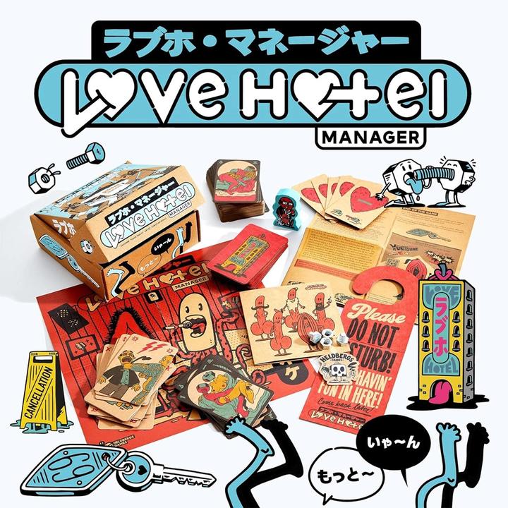 Produktbild Heldbergs Games Love Hotel Manager - Kartenspiel
