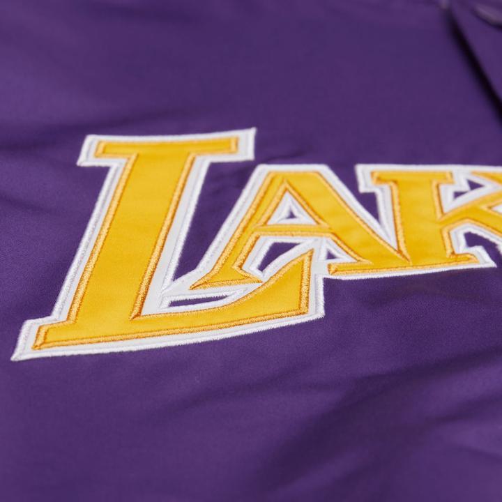 Immagine prodotto Mitchell & Ness M&N Heavyweight Satin Jacket NBA Los Angeles Lakers - M (M)