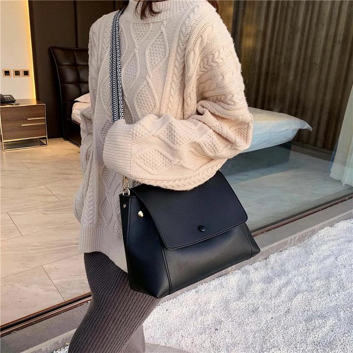 Produktbild Only-Bags.Store Lässige Big Bags Handtaschen aus einfarbigem Leder im Designer-Stil
