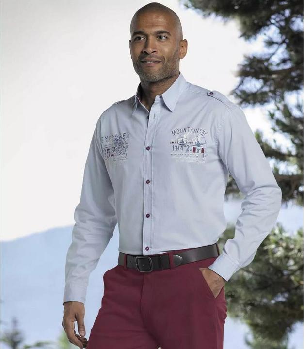 Actual product image Atlas For Men Mens Pilot Shirt (5XL)