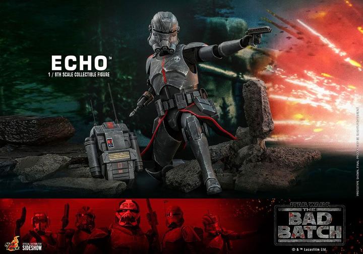 Actual product image Hot Toys Star Wars - The Bad Batch "Echo" 1/6 action figure
