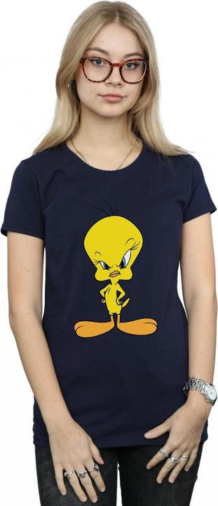 Immagine prodotto Looney Tunes Maglietta in cotone da donna/ragazzo Angry Tweety (S)