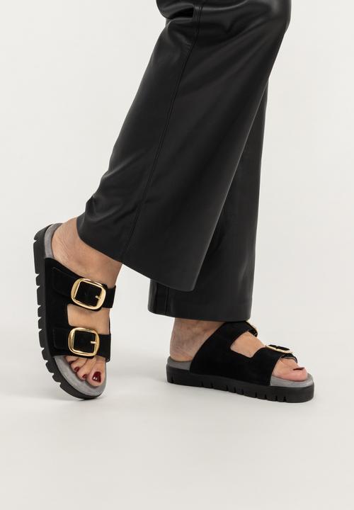 Produktbild Vitaform Pantolette Veloursleder Soft (43)