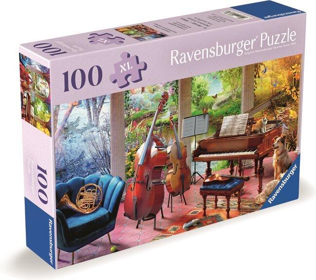 Immagine prodotto Ravensburger Puzzle 12001366 - Stagioni musicali - Puzzle per anziani e senior (100 pezzi)