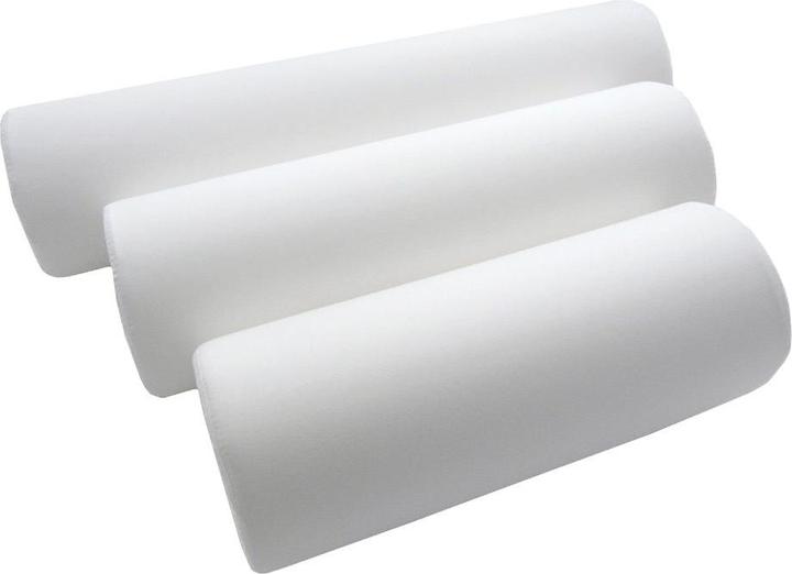 Immagine prodotto Sundo Ruota per inginocchiarsi con rivestimento in tessuto bianco
