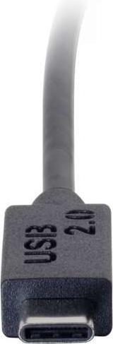 Actual product image C2G USB cable 24-pin USB type C (M) (1 m, USB 2.0)