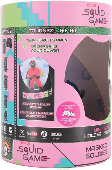 Actual product image Exquisite Gaming Squid Game: Triangle Guard - Cable Guy Holdem