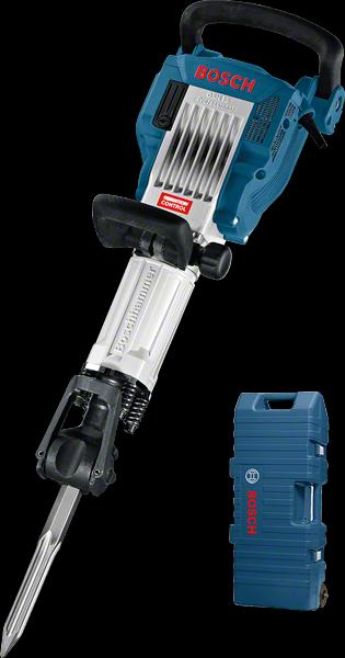 Actual product image Bosch Professional GSH 16-28 demolition hammer with accessories and trolley (Electrical connection)