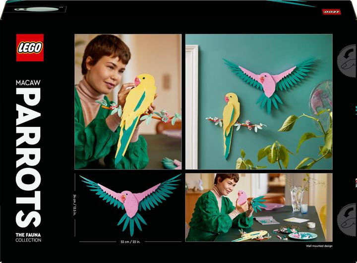Image du produit LEGO La collection Fauna - Aras (31211, LEGO Art)