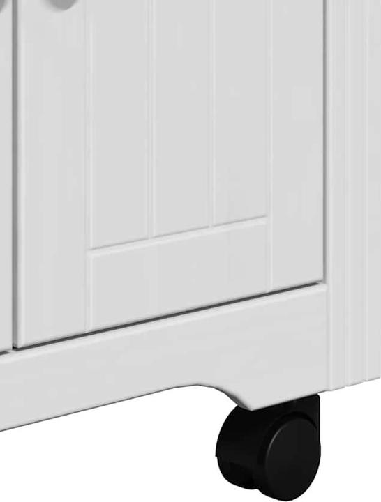 Actual product image VidaXL Kitchen trolley BODO White 72x45x80 cm Side trolley Storage trolley