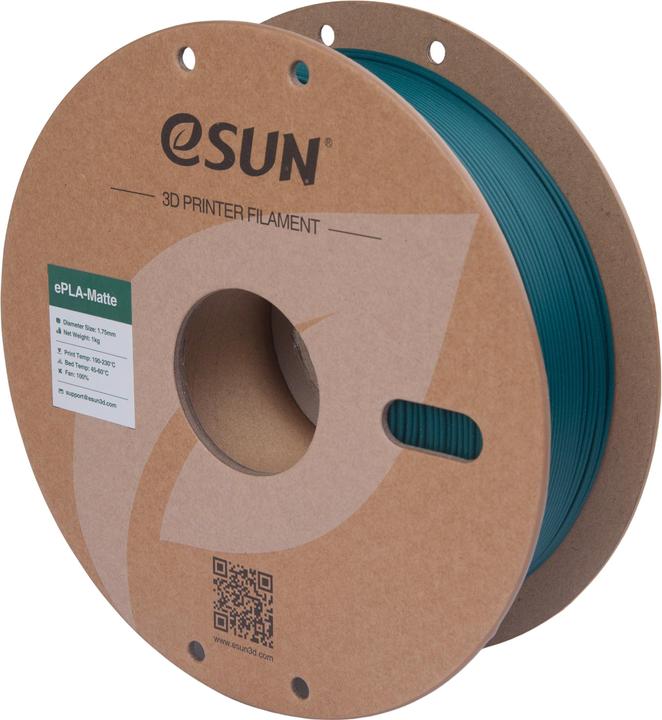 Produktbild eSUN ePLA-Matte Morandi Grün Filament 1.75mm 1Kg (PLA, 1.75 mm, 1000 g, Grün)