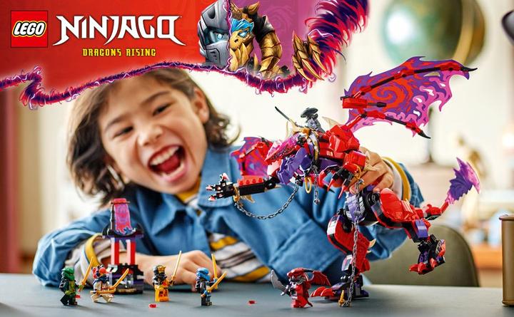 Produktbild LEGO Chaosdrache Donnerzahn (71832, LEGO Ninjago)