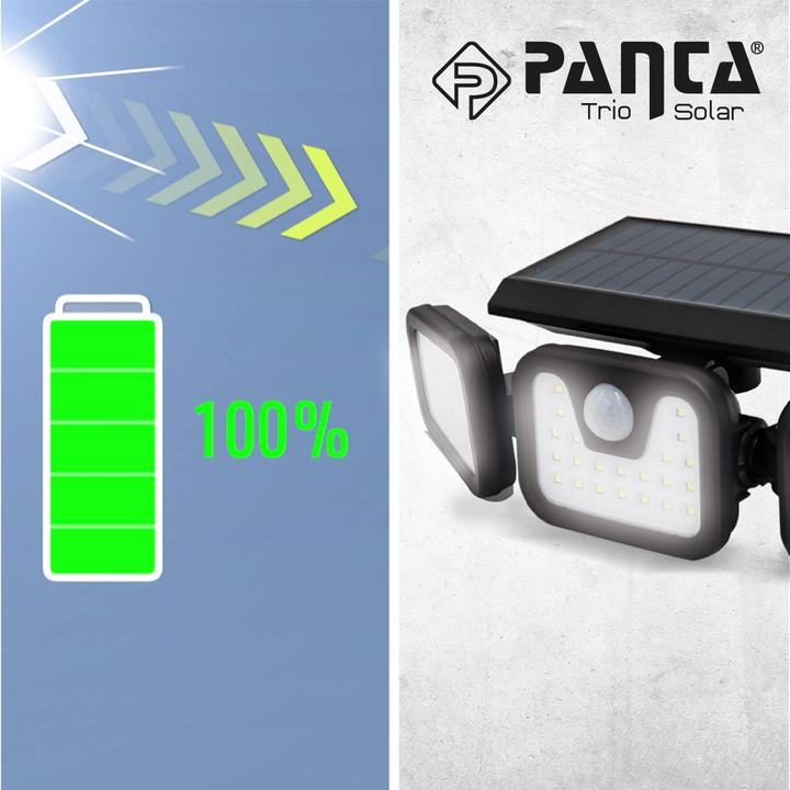Actual product image Panta TrioSolar (600 lm)