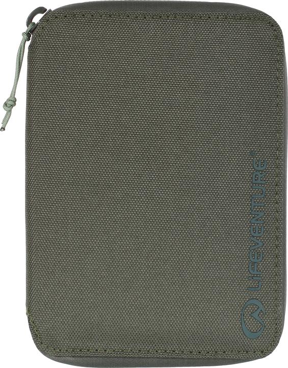 Lifeventure RFID Mini Travel Wallet, Recycled, Olive