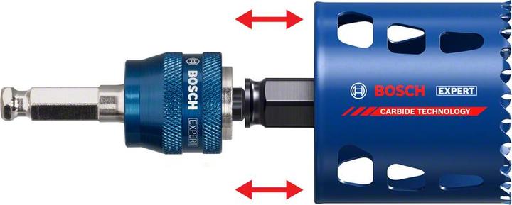 Image du produit Bosch Professional Zubehör Adaptateur Expert Power Change Plus (7.15 millimètres)