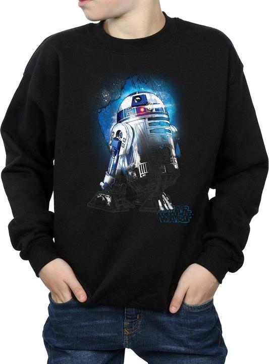Actual product image Star Wars Boys R2-D2 Brushed Cotton Sweatshirt (140, 146)
