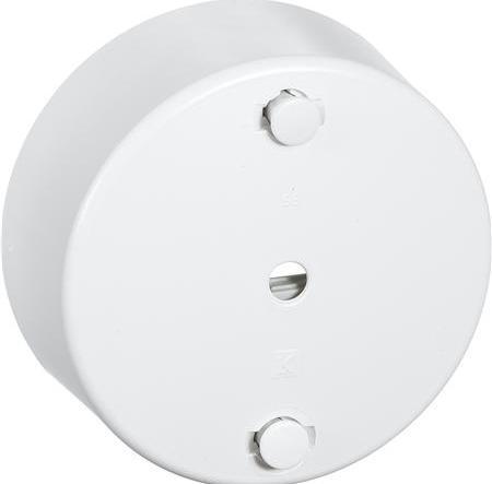 Produktbild LK Schellen-Rosette 4 Leiter+Masse Ø 80 mweiss