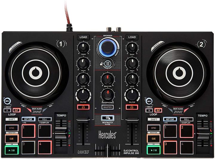 Actual product image Hercules DJ Learning Kit