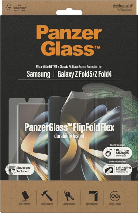 Image du produit PanzerGlass Ultra Wide Fit (1 pièce(s), Samsung Galaxy Z Fold4)
