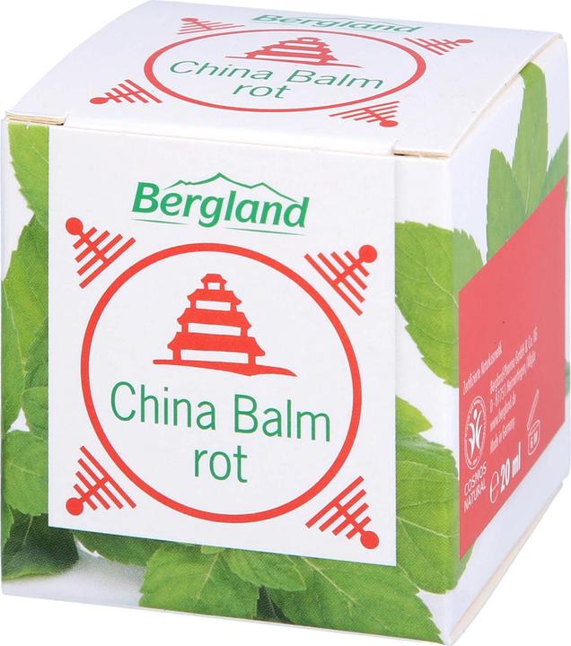 Actual product image Bergland China Balm red, 20 ml cream