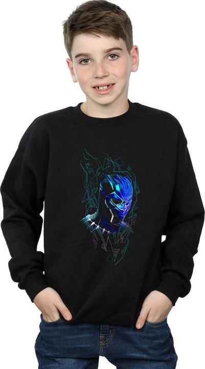 Immagine prodotto Black Panther Neon Mask Felpa Ragazzi (140, 146)