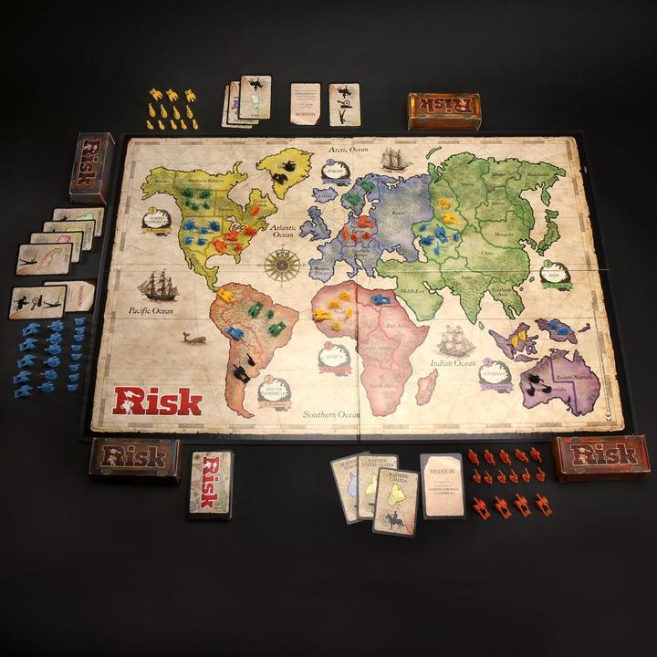 Productafbeelding Hasbro Gaming Risk Bordspel Oorlog (Deens)