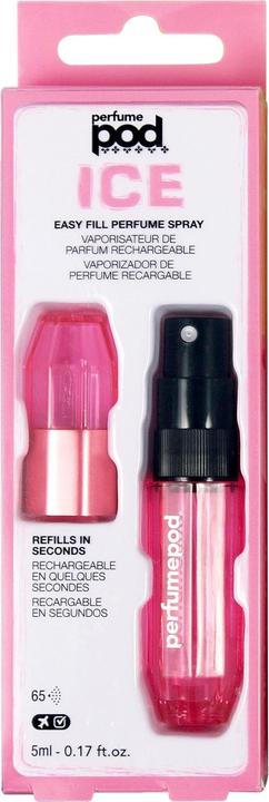 Produktbild Travalo Parfüm Pod Ice nachfüllbar Parfüm Zerstäuber Rosa 5 ml (5 ml)