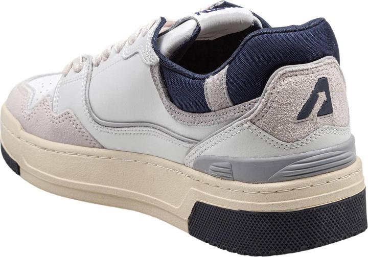 Produktbild Autry sneakers clc low in suede and nubuk white and blue (42)