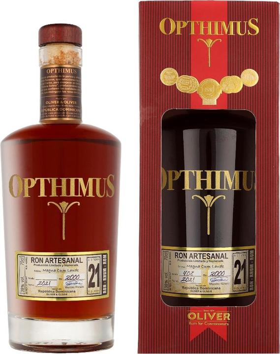 Actual product image Opthimus 21 Years (1 x 70 cl)