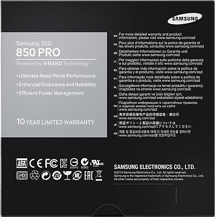 Produktbild Samsung 850 Pro (2000 GB, 2.5")