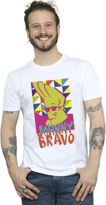 Produktbild Johnny Bravo Multi Triangles Pop Art TShirt (5XL)