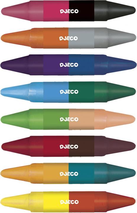 Immagine prodotto Djeco Colori a pastello a cera (Multicolore, 8 x)
