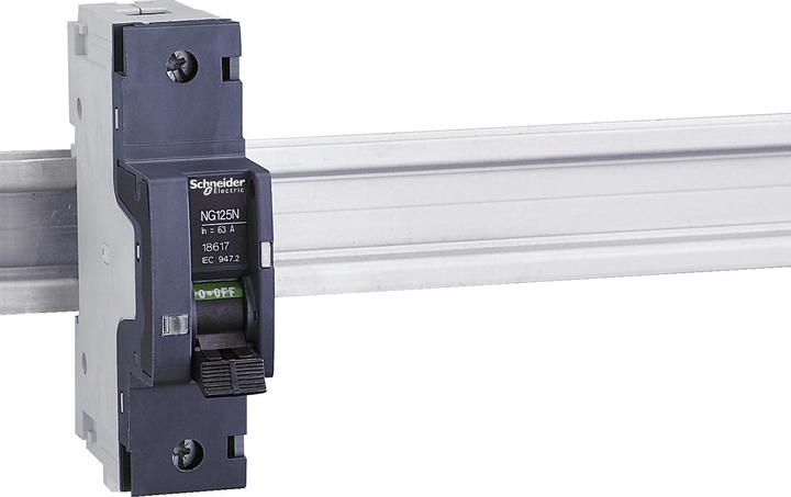 Immagine prodotto Schneider Electric Interruttore NG125N, 1P, 63A, C- 18617
