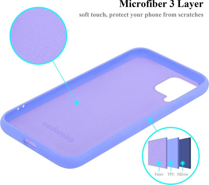 Produktbild Cadorabo TPU Liquid Silicone Case Hülle (Samsung Galaxy M22, Samsung Galaxy A22, Samsung Galaxy A32)