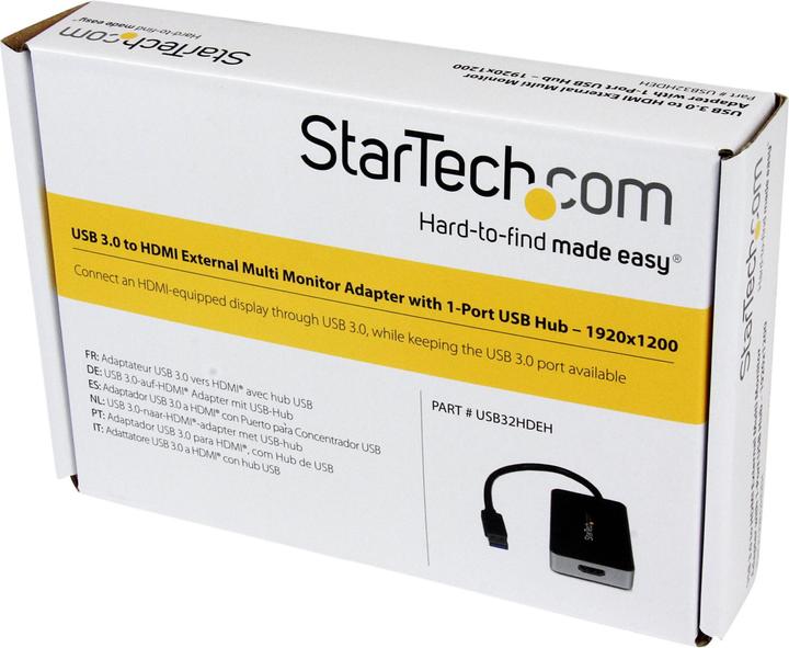 Image du produit StarTech USB32HDEH (USB-A, 1 Ports)